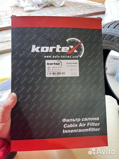 Салонный фильтр угольный kortex kc0114s