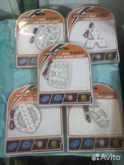 Светящиеся эмблемы на авто