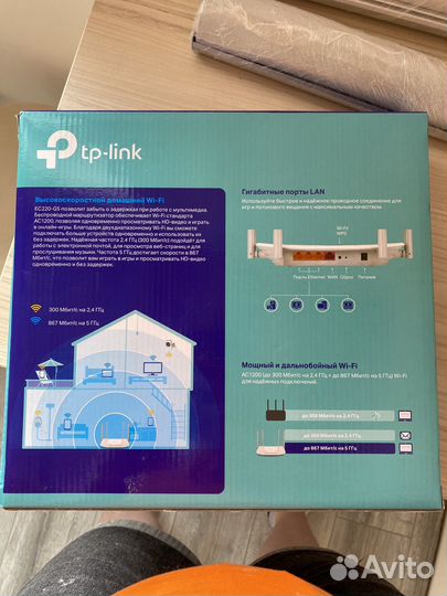 Роутер двухдиапазонный ес220-G5