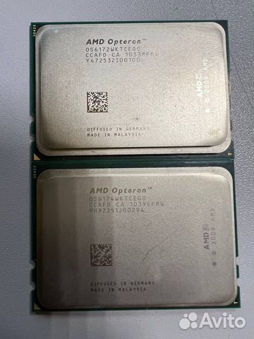 Процессоры AMD Opteron 6172 6174