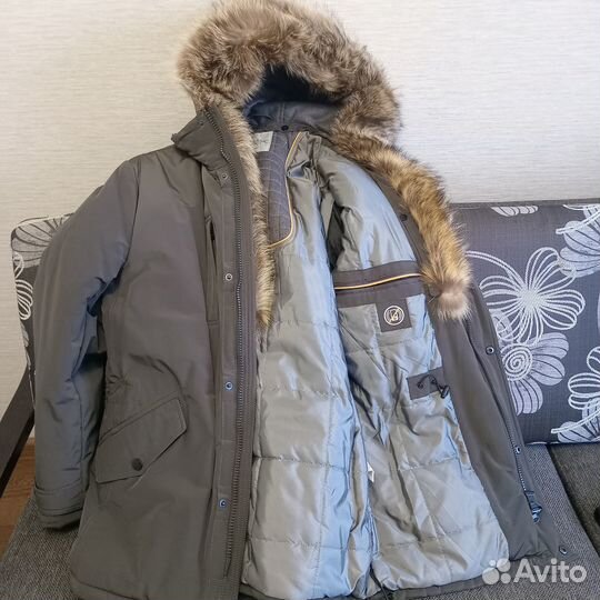 Куртка зимняя мужская 48 бу