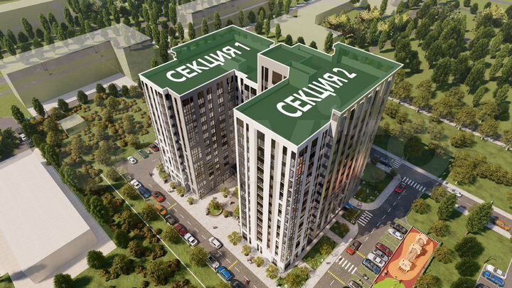 3-к. квартира, 73,4 м², 3/14 эт.
