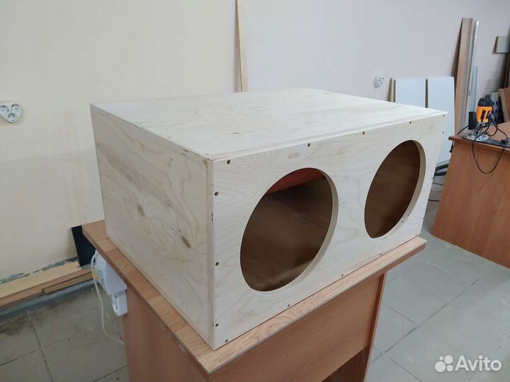 Короб для сабвуфера 2х12