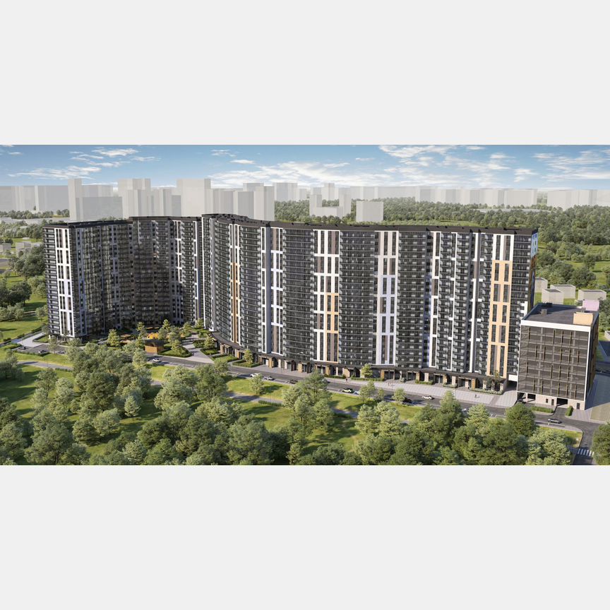 1-к. квартира, 44,2 м², 21/22 эт.
