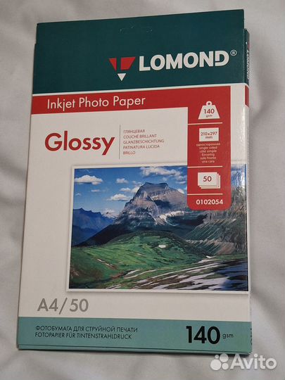Фотобумага для струйной печати А4 и А3