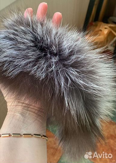 Новый воротник из чернобурки