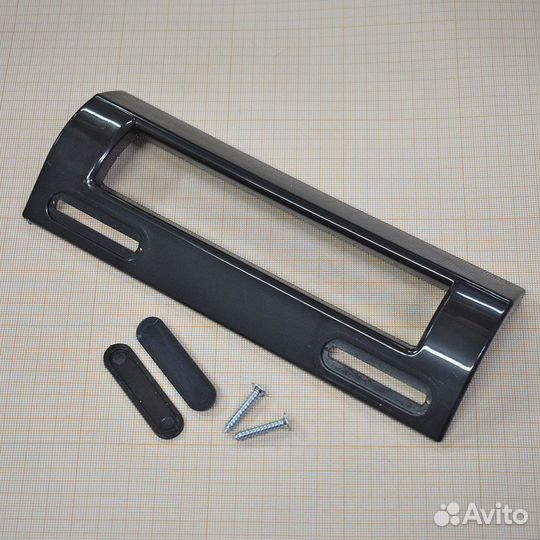 Ручка двери холодильника, универсальная, черная