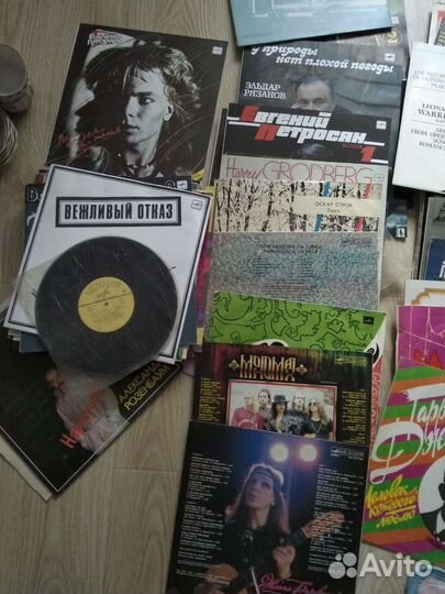 Виниловые пластинки СССР