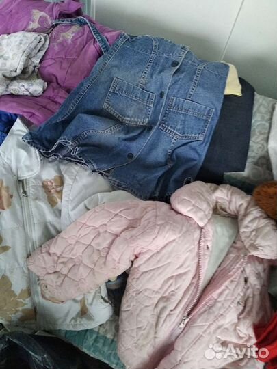 Огромный пакет одежды на девочку с 2 лет до 5 лет