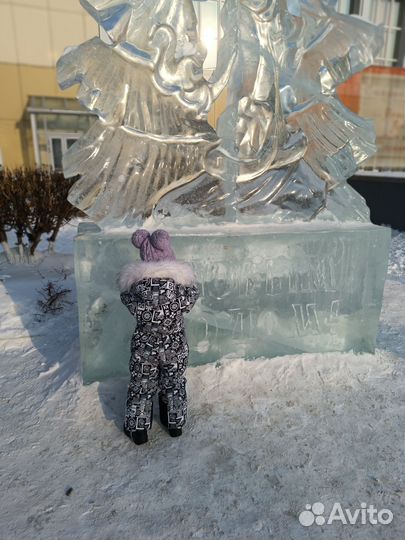 Зимний комбинезон для девочки 104 Batik