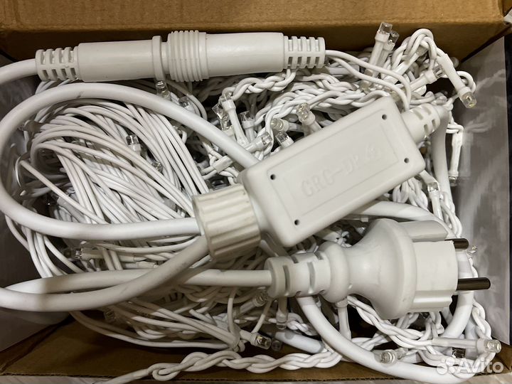 Уличные гирлянды бахрома 12 м