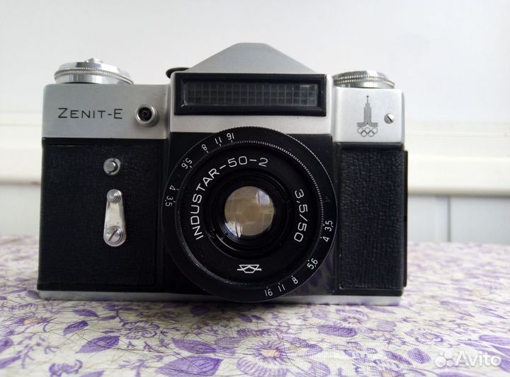 Фотоаппарат Зенит-Е 1980 Олимпийский