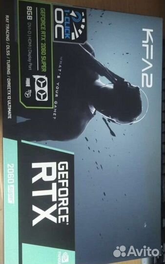 Видеокарта RTX 2060 super 8gb
