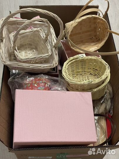 Корзины, коробки