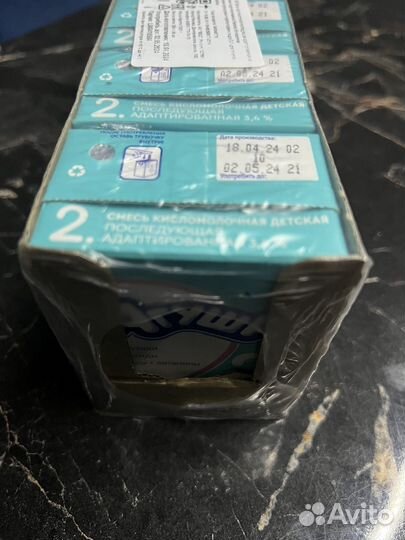 Кисломолочная смесь агуша 2 (12 шт)