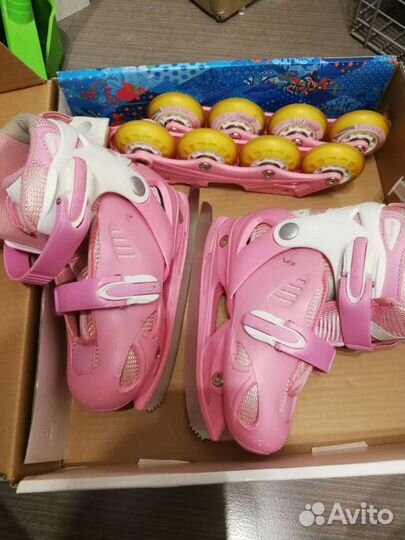 Коньки, ролики