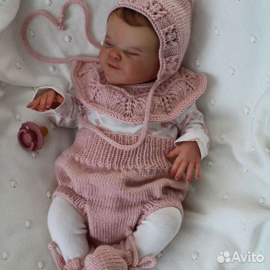 Вязаные комплекты для фотосессии Кукла Реборн