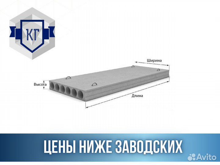 Плиты перекрытия