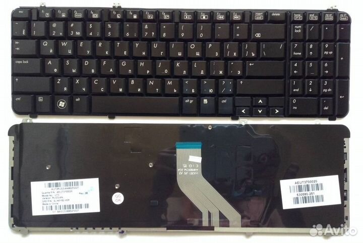 Клавиатура HP Pavilion DV6-1000