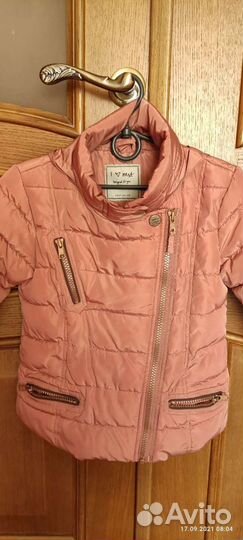 Куртка демисезонная для девочки next 3-5 лет