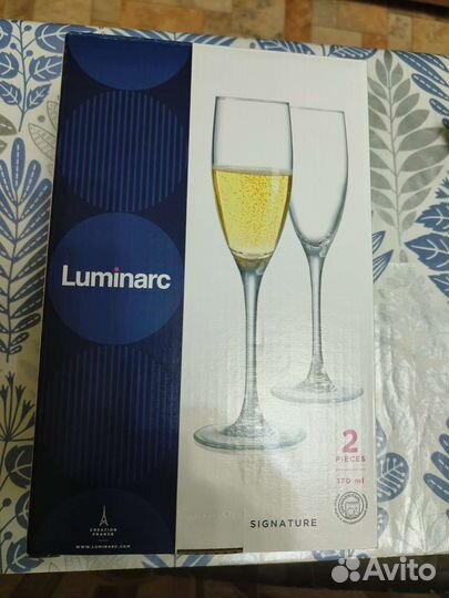 Новые фужеры, бокалы Luminarc