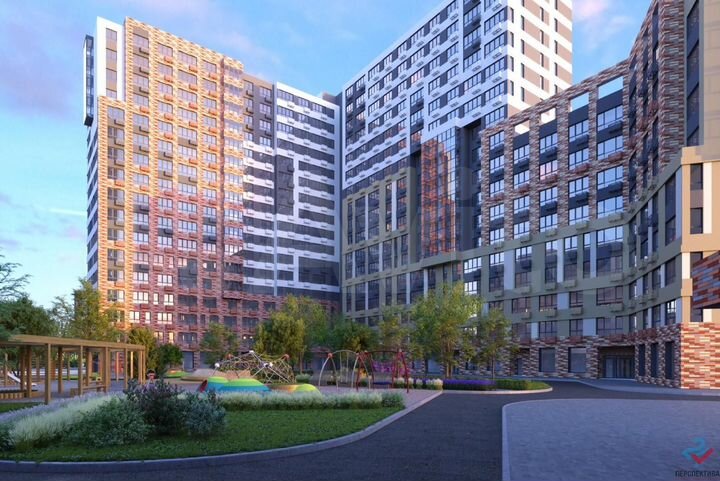 2-к. квартира, 68,4 м², 4/9 эт.