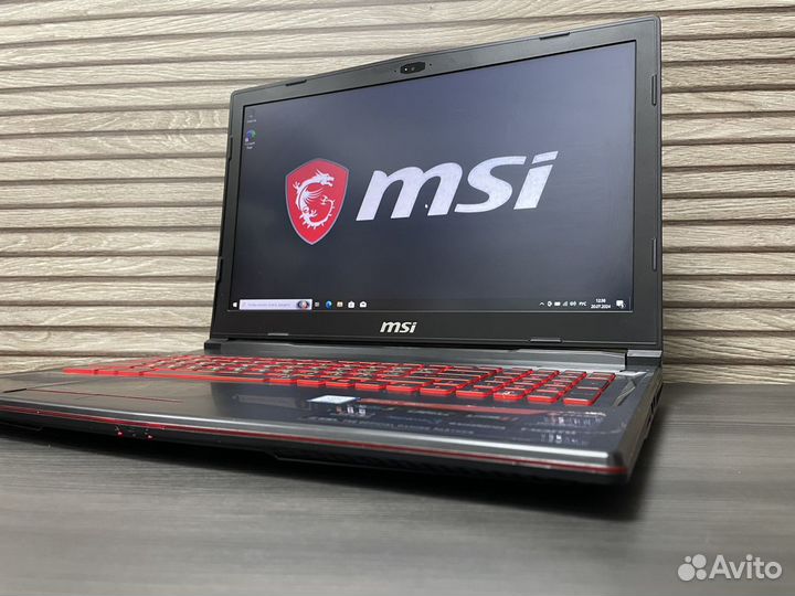 Игровой ноутбук MSI (i5-8300/16GB/GTX 1060 6GB)