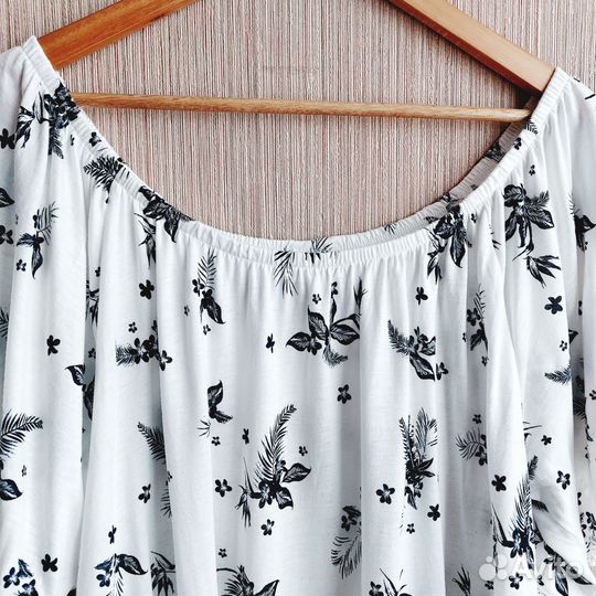 Блузка туника 56 58 вискоза Германия