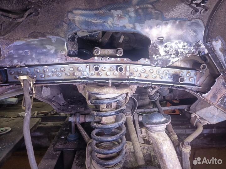 Вставки в лонжероны нива