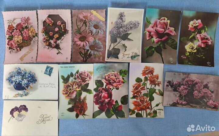 Антикварные открытки