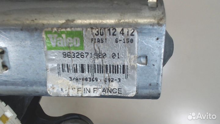 Двигатель стеклоочистителя задний Citroen C5, 2004