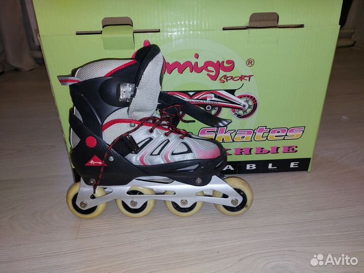 Ролики раздвижные р. 39-42