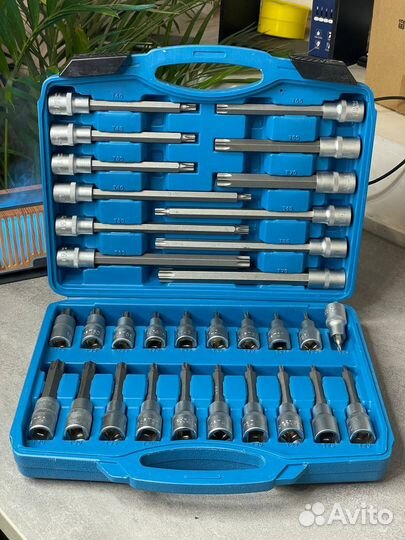 Набор бит 32 предмета Т звездочки шстигранные