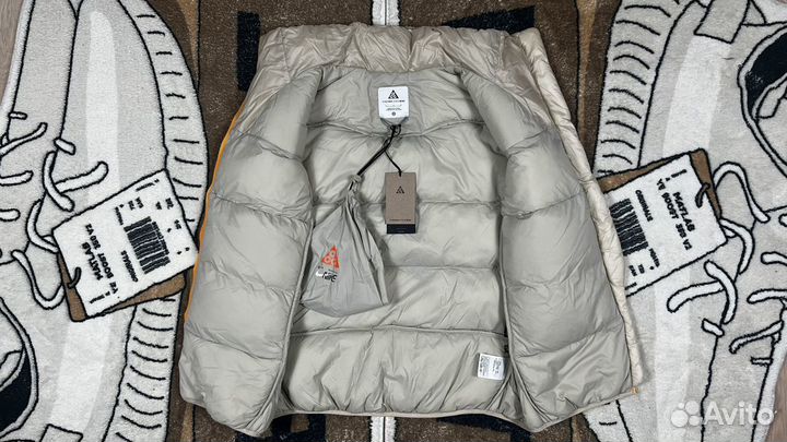 Жилет Nike ACG Оригинал Prima-loft Бежевая