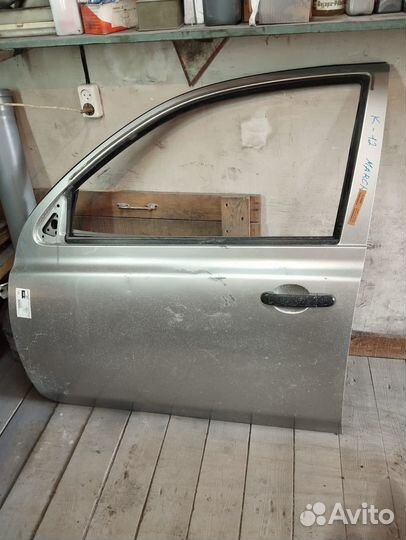 Дверь передняя левая nissan march k12