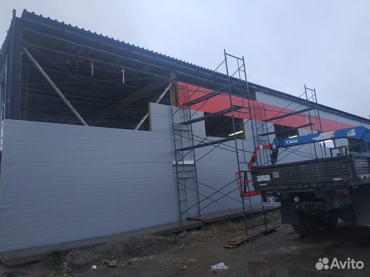 Сэндвич панели стеновые и кровельные