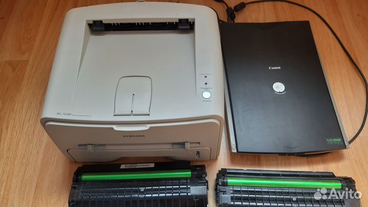 Принтер Samsung ML-1520P + Сканер Canon Lide 25