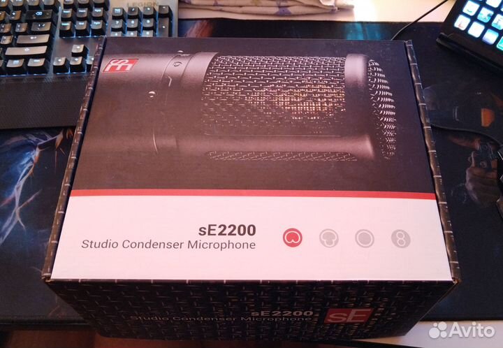 Микрофон SE Electronics sE2200 + Стойка