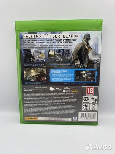 Watch Dogs xbox one (б/у, англ.)