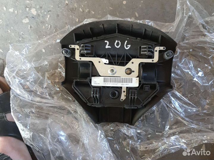Аирбек подушка в руль peugeot 206