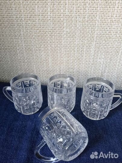 Кружка - бокал хрустальные СССР