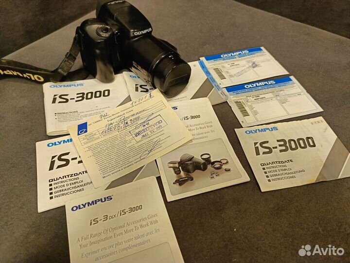 Зеркальный фотоаппарат Olympus is-3000 japan