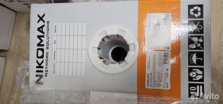 Кабель витая пара Nikolan