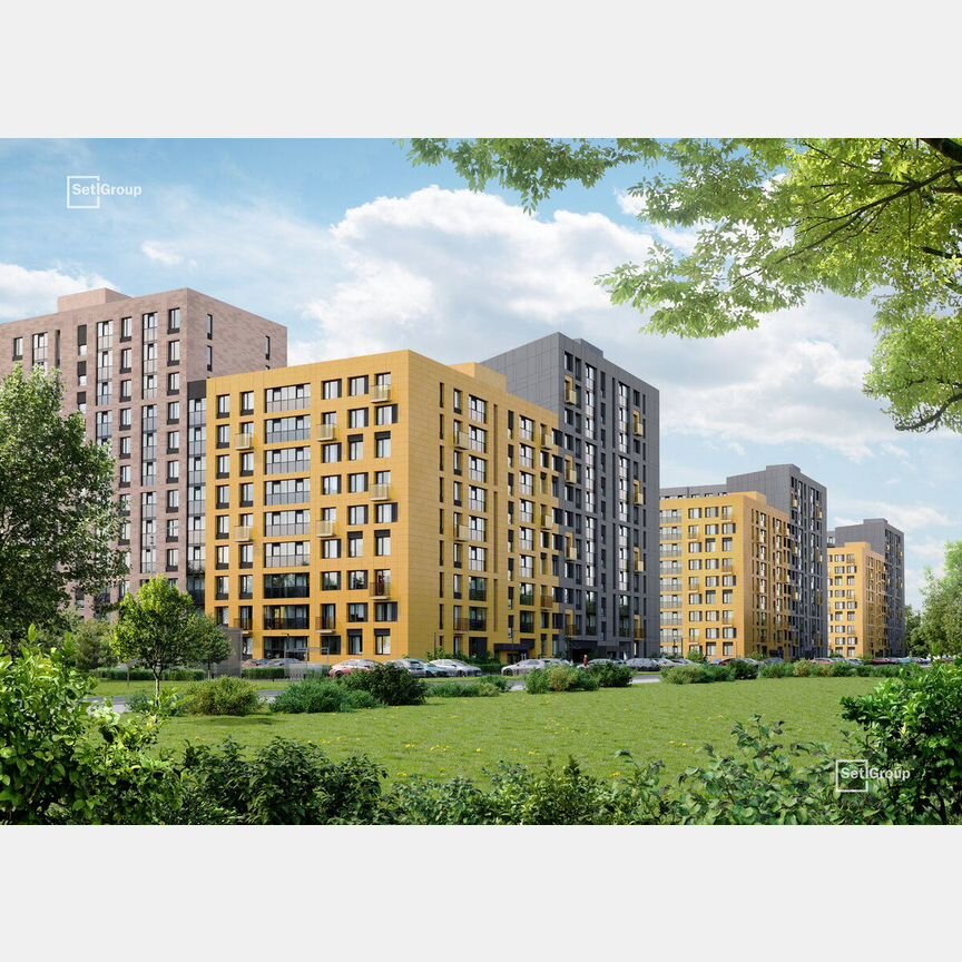 1-к. квартира, 38,6 м², 3/12 эт.