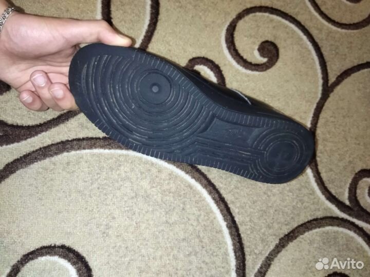 Кроссовки Nike air force чёрные 44 размер
