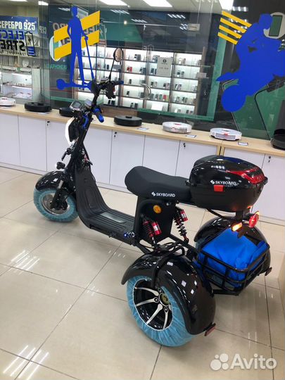 Электроскутер CityCoco SkyBoard Trike BR60 3000W
