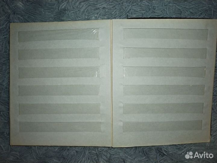 Альбом Кляссер для марок на 12 листов 15 х 19 см