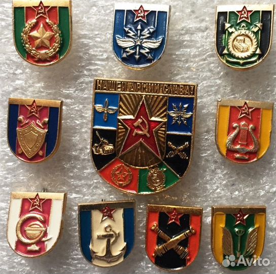 Эмблемы родов войск