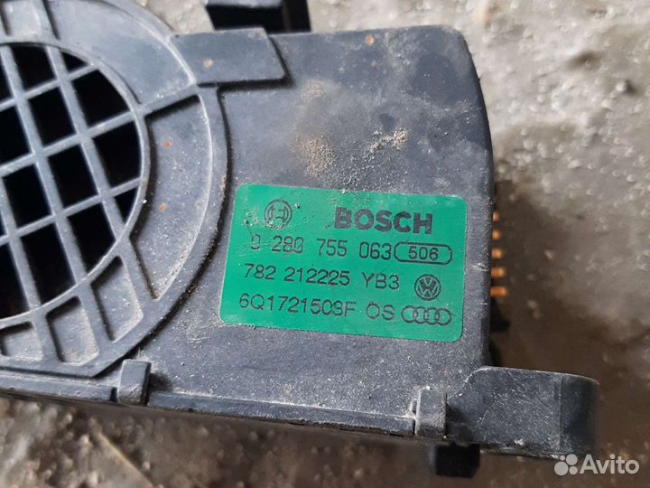 Педаль газа Skoda Fabia 6Q1721503F