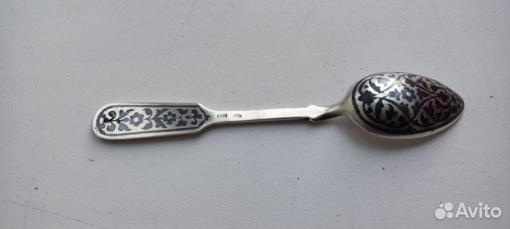 Серебряная чайная ложка СССР